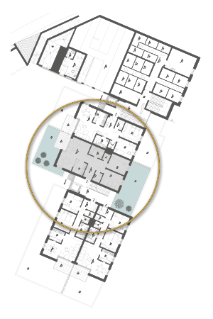 Weberei - Beispiel 3-Zimmer Wohnung